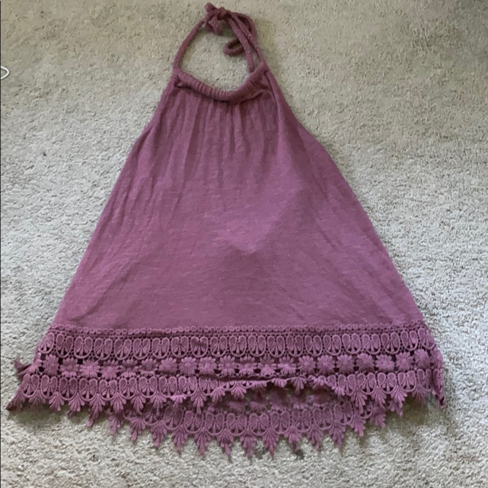 Pink Halter Top